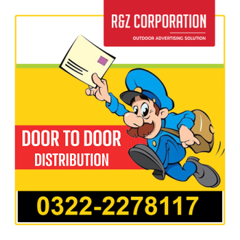 Door to Door Marketing | Leaflet Flyer Distribution | Karachi